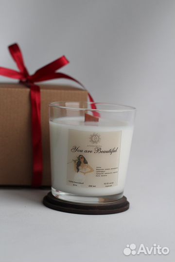 Ароматические свечи Подарок на день рождения