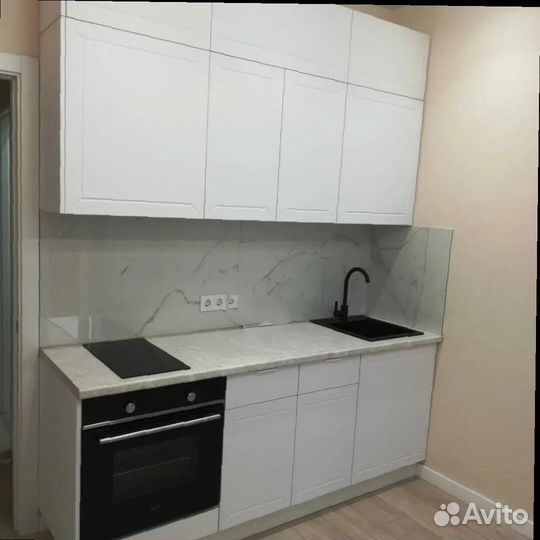 Кухонный гарнитур белый модульный новый