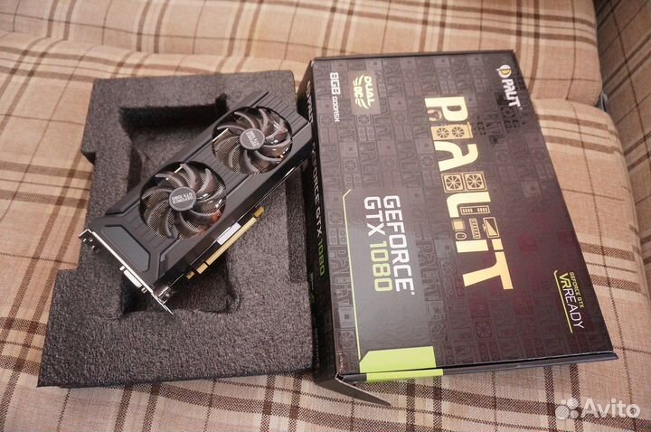 Palit nvidia GTX1080 Dual OC 8G