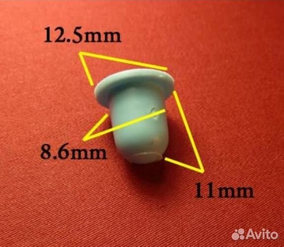 Пластиковый крепеж багажник, молдинги, кузов - пороги audi, bmw, fiat, lancia, seat, skoda, volkswag