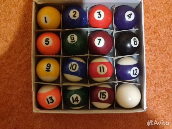 Шары для бильярда