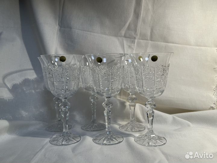 Фужеры чешские bohemia