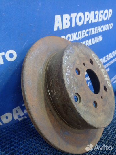 Задний тормозной диск Lifan Solano седан LF481Q3