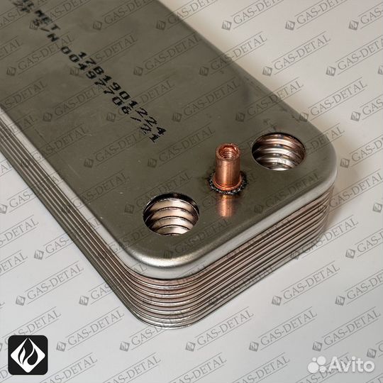 Теплообменник гвс 12 пл. для Viessmann