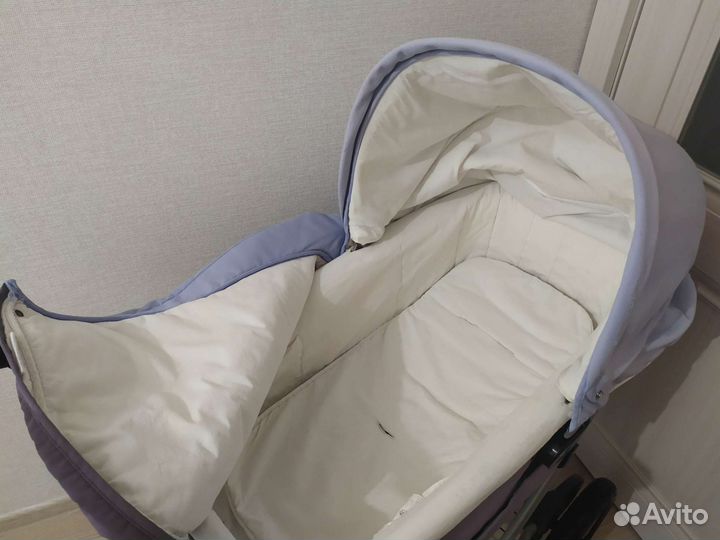Коляска люлька Peg-Perego+зимний конверт в коляску