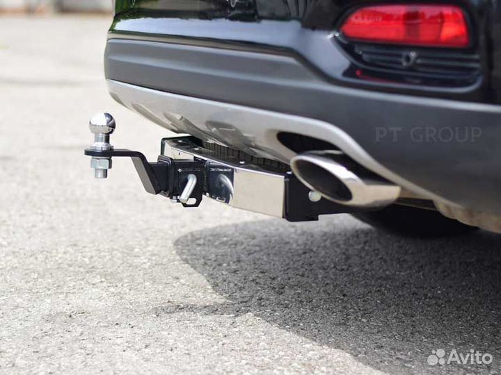 Фаркоп под квадрат Hyundai Santa Fe IV, 2018-2021