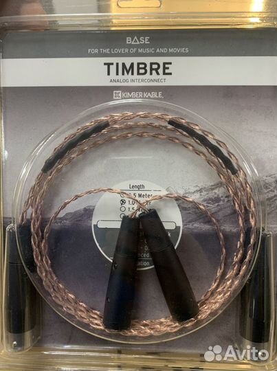 Межблочный кабель xlr kimber kable timbre