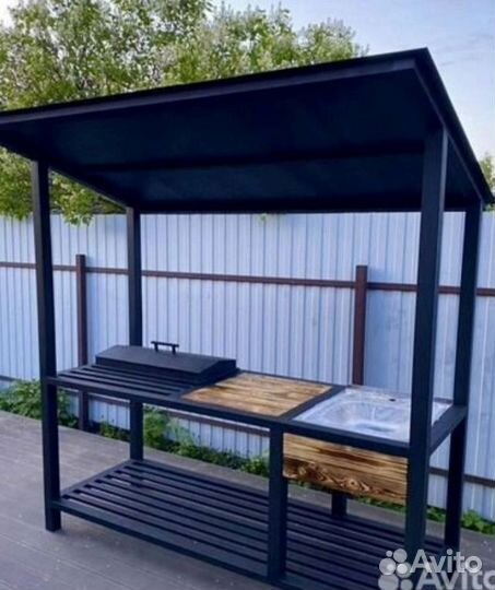 Мангал с Печкой