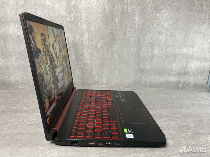 Игровой Acer Nitro 5 i5-9300H, GTX 1650, 16Gb, 512