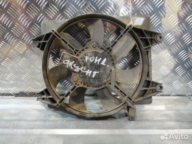 Вентилятор охлаждения радиатора Accent 2 (+Тагаз)