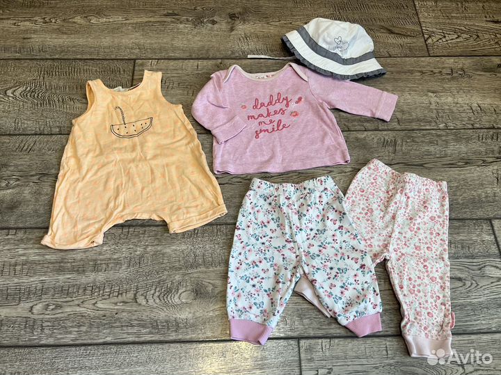 Вещи пакетом на девочку