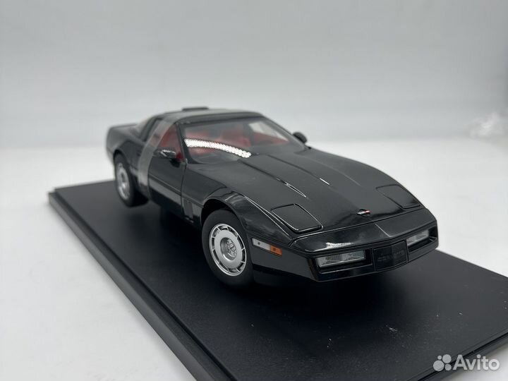 Chevrolet Corvette 1986 Black 1/18 Autoart