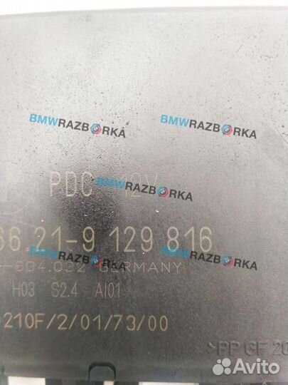 Блок управления парктрониками BMW X5 E53 рест