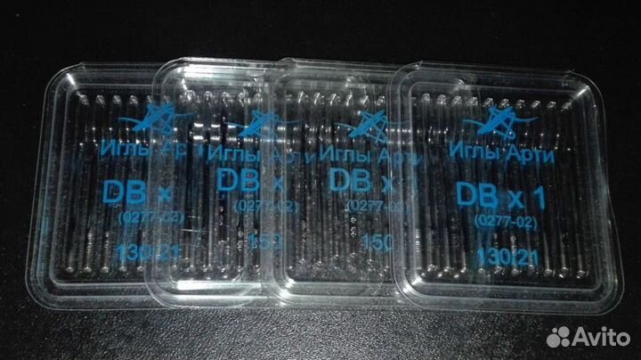 Иглы для промышленных швейных машин