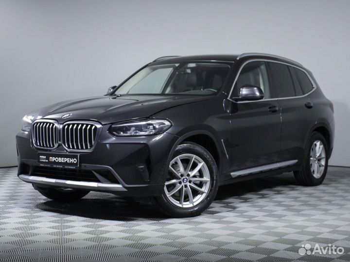 BMW X3 2.0 AT, 2021, 84 368 км