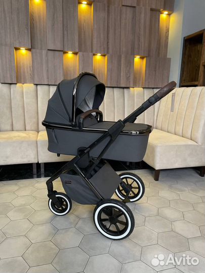 Детская коляска Moon Rocca Chrome 2в1