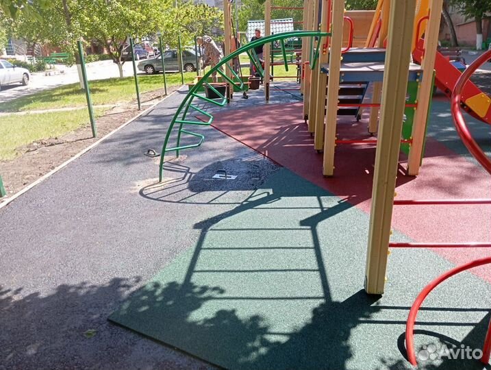 Бесшовное резиновое покрытие с гарантией