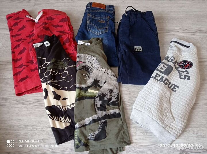 Вещи на мальчика 110 -120 см на 6-7 лет