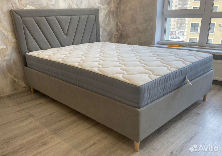 Кровать новая двуспальная односпальная мягкая