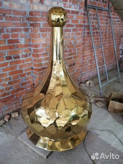 Изготовление и монтаж куполов, крестов