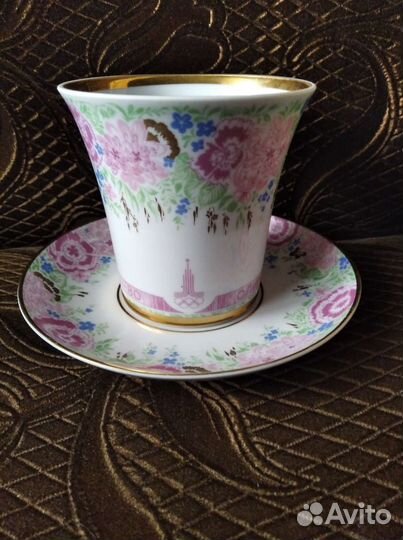 Чайная пара Олимпиада 80 лфз СССР