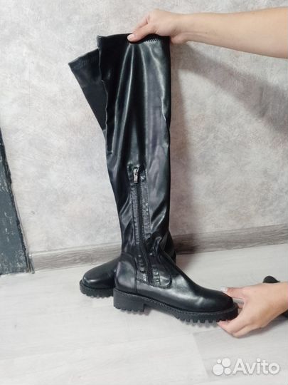 Сапоги ботфорты