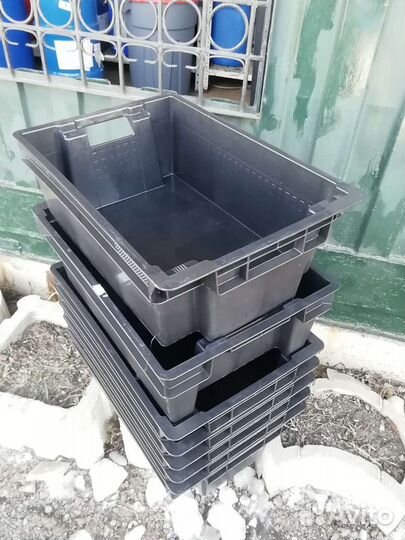 Ящики пластиковые продуктовые