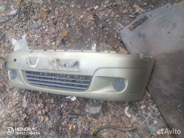 Бампер передний daewoo matiz