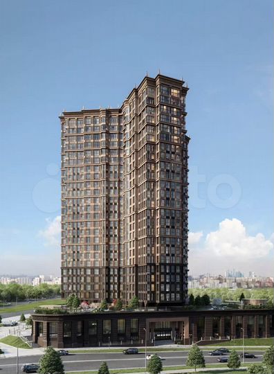 1-к. квартира, 49,8 м², 4/25 эт.