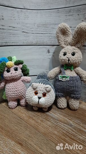 Вязаные игрушки