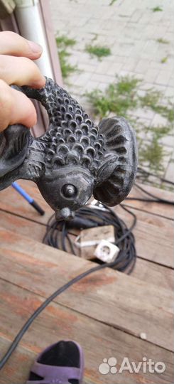 Рыба пепельница статуэтка