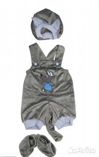 Новогодний костюм волка. Прокат