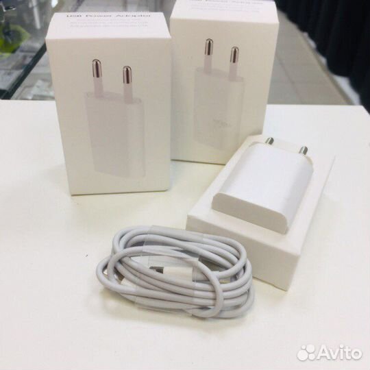 Зарядное устройство + 8pin кабель iPhone