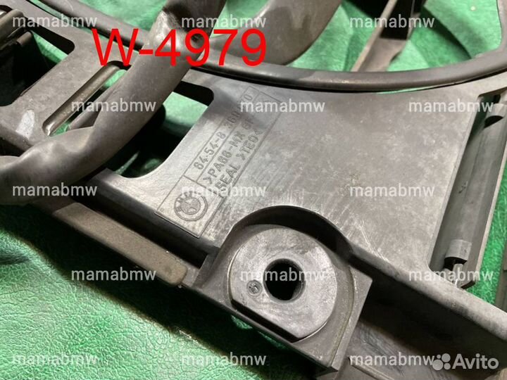 Вентилятор охлаждения 4 pin дорест BMW E38