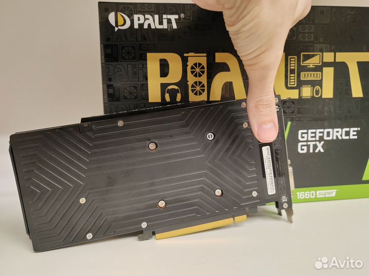 GTX 1660 super GamingPro в отличном состоянии