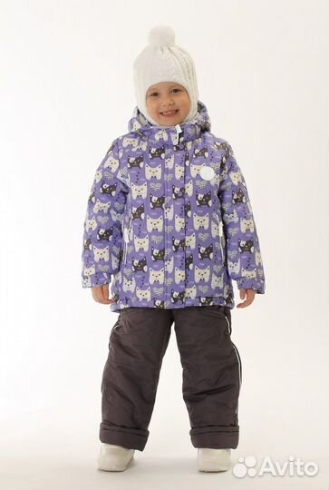 Зимний костюм для девочки размер 92