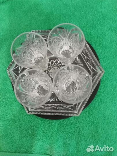 Хрусталь СССР (фужеры, бокалы и т.п.)