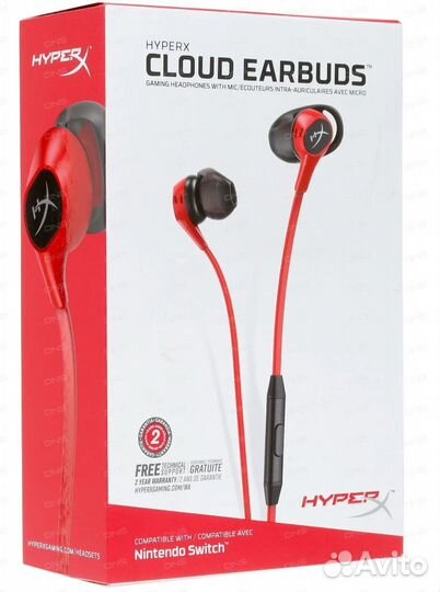 Наушники HyperX Cloud Earbuds