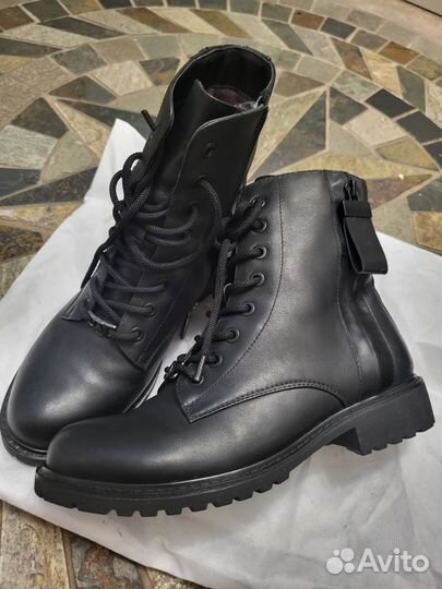 Осенние ботинки натуральная кожа