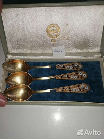 Ложки серебряные чайные