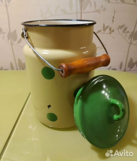 Бидон эмалированный СССР