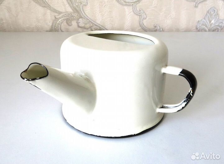 Чайник поильник непроливайка СССР Эмаль