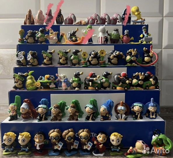 Колекционирование киндер игрушек