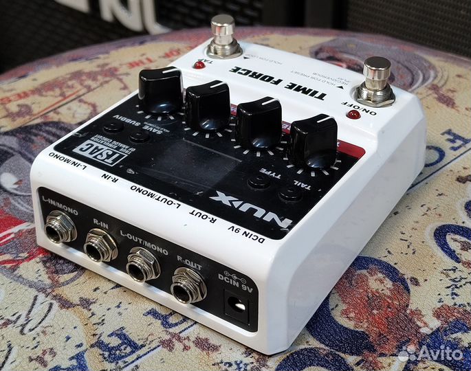 Педаль задержки дилэй Nux Time Force Delay