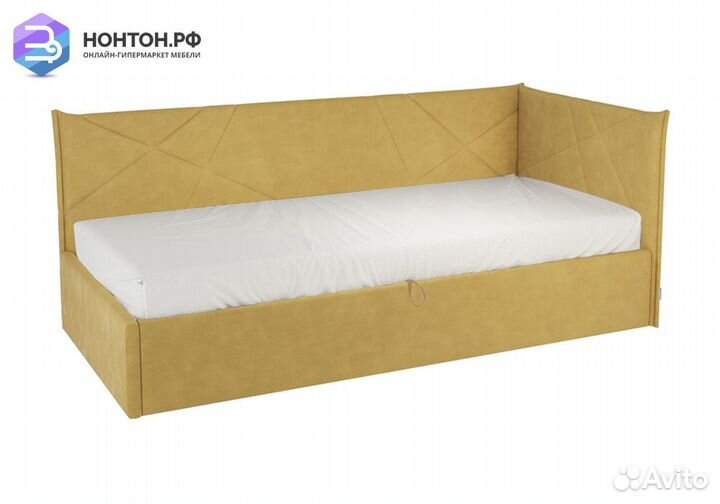 Кровать Квест 0.9 медовая