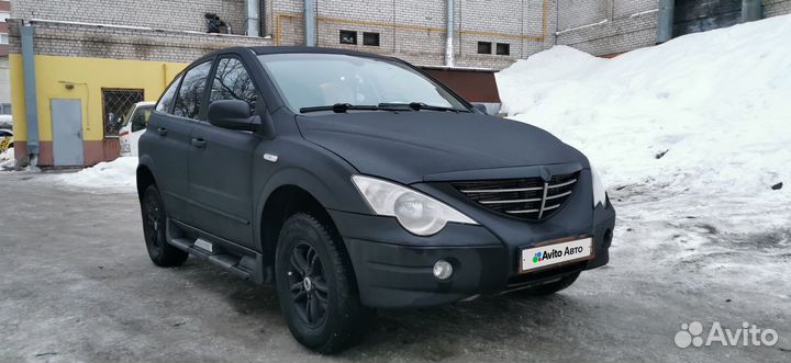 SsangYong Actyon 2.0 AT, 2007, 184 000 км