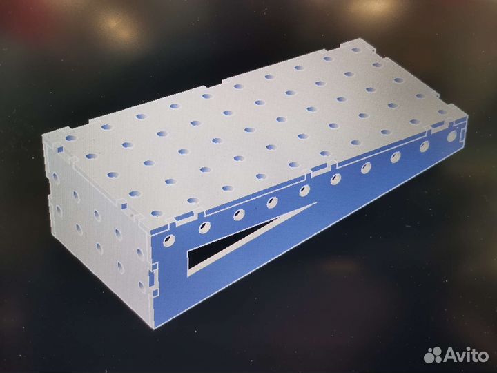 Сварочный стол 3d 2000х1000х8мм (проект+раскрой)