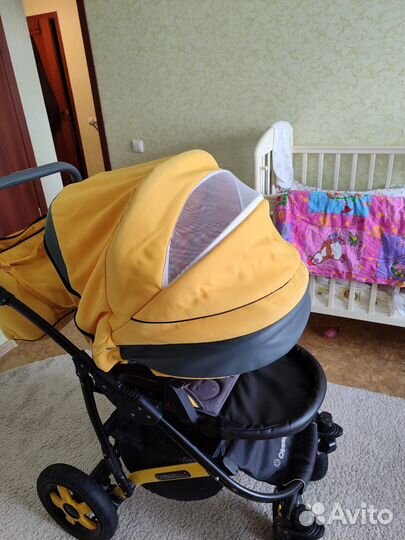 Коляска 2в1 camarelo