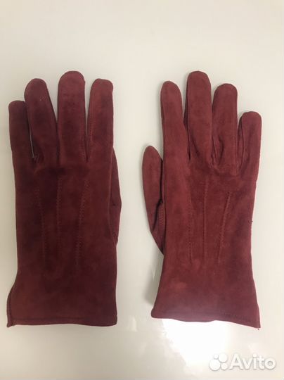 Перчатки женские замшевые 8.0