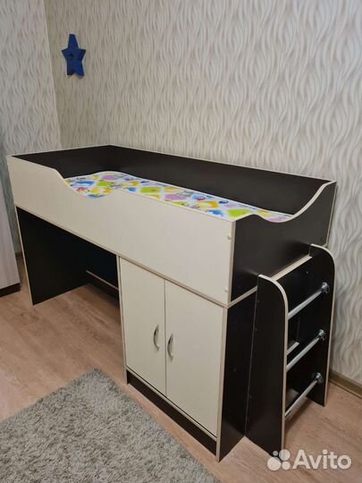 Детская кровать чердак